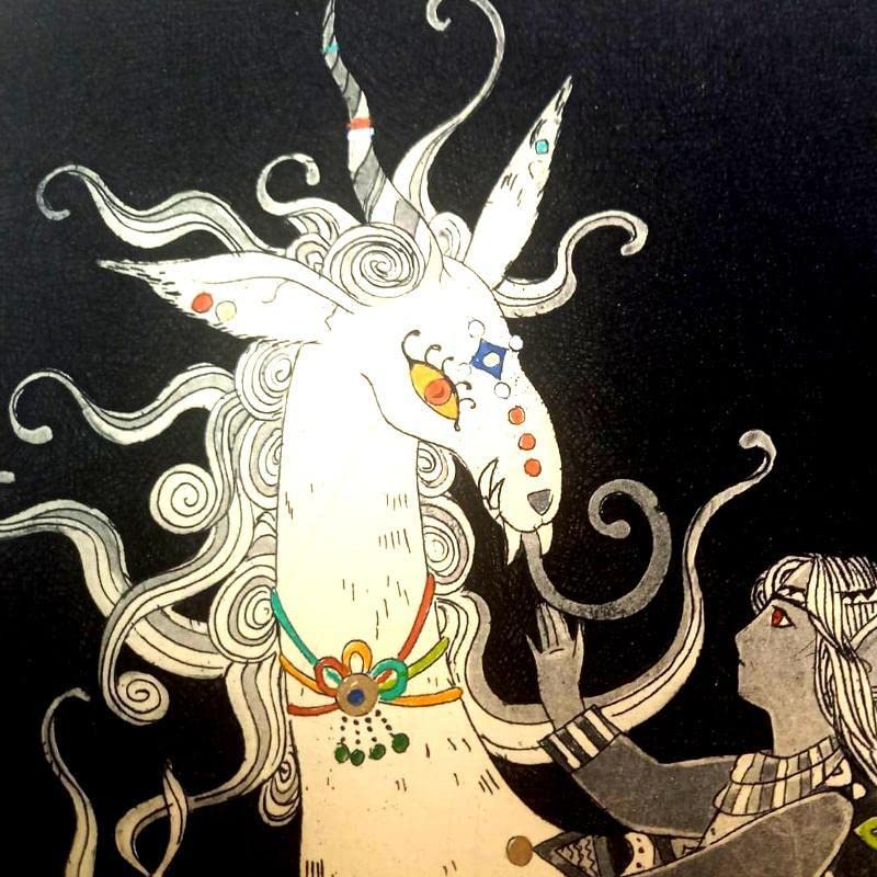 ☆ 朝日 みお ☆「竜遣いの花嫁Ⅱ」銅版画 　新品！ Amazon.co.jp: 朝日 みお 「竜遣いの花嫁Ⅱ」銅版画 小全紙 ！ : おもちゃ